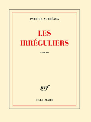 cover image of Les irréguliers
